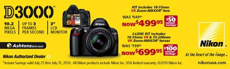 Nikon Sales Ad