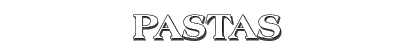 pastas