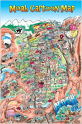 Moab Cartoon Map