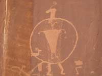 Hidden Valley petroglyph