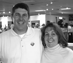 Kim and Chris Knowles