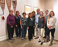 Moab Museum Staff from left to right: Linda Breitenbach, Natalie Dickerson, Karla Hancock, Victoria Fugit, Megan Lyle, Forrest Rodgers, Mary Langworthy, Rory Gallagher, Tara Beresh. Photos by Linn DeNesti, Communications and Events.